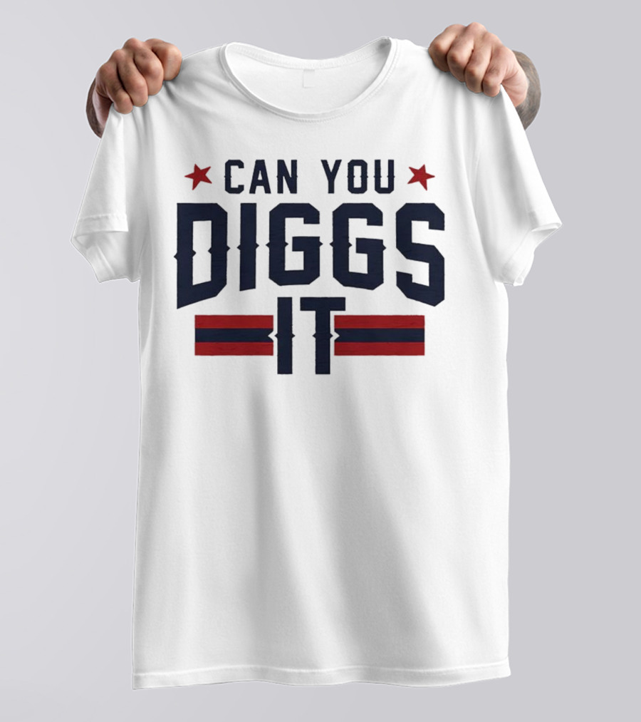 Can You Diggs It Meme Red Blue Star Stripes T-Shirt