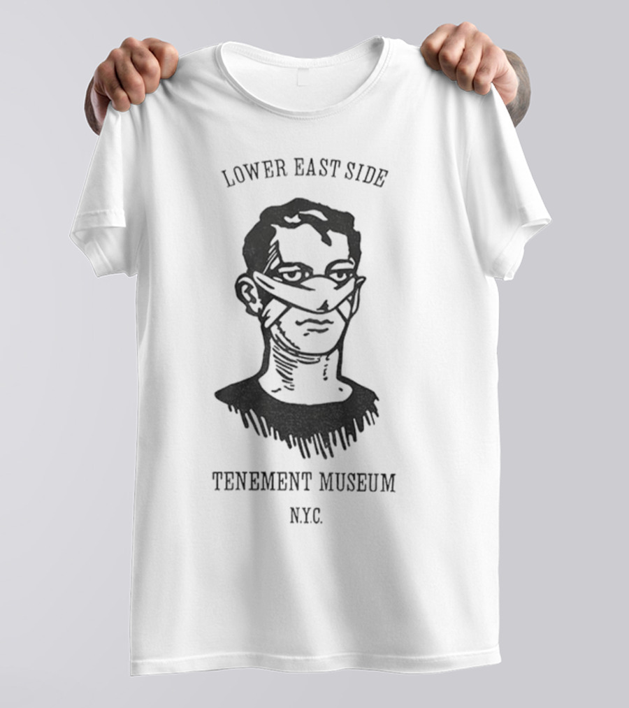 Lower East Side Tenement Museum NYC Vintage Portrait T-Shirt