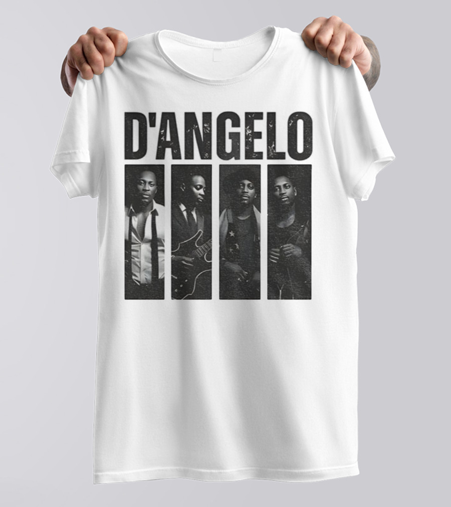 RIP D’Angelo Thanks For Memories 1974 2025 Iconic Music Legend Tribute T-Shirt