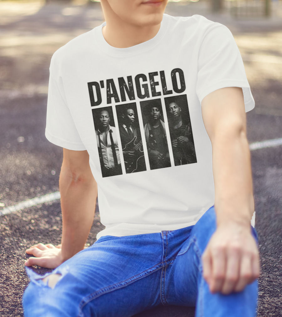 RIP D’Angelo Thanks For Memories 1974 2025 Iconic Music Legend Tribute T-Shirt
