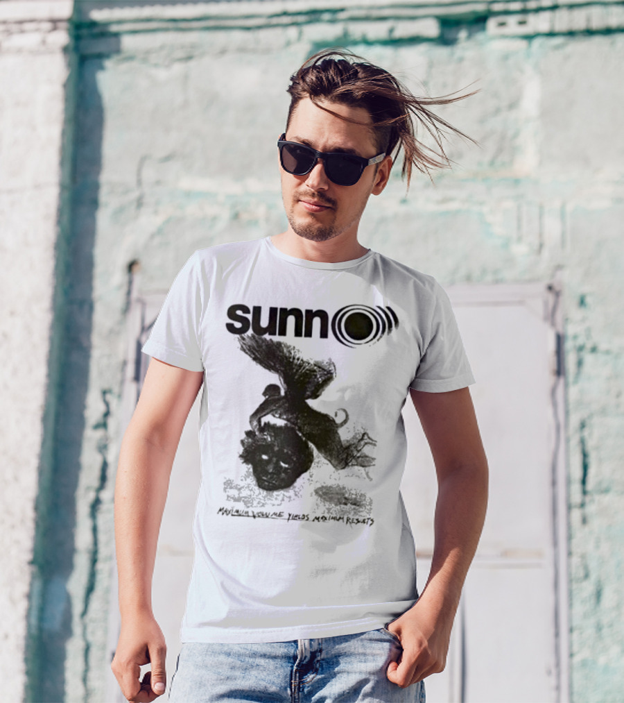 Sunn O))) Maximum Volume Angel Head Tour 2012 2013 US Japan EU T-Shirt