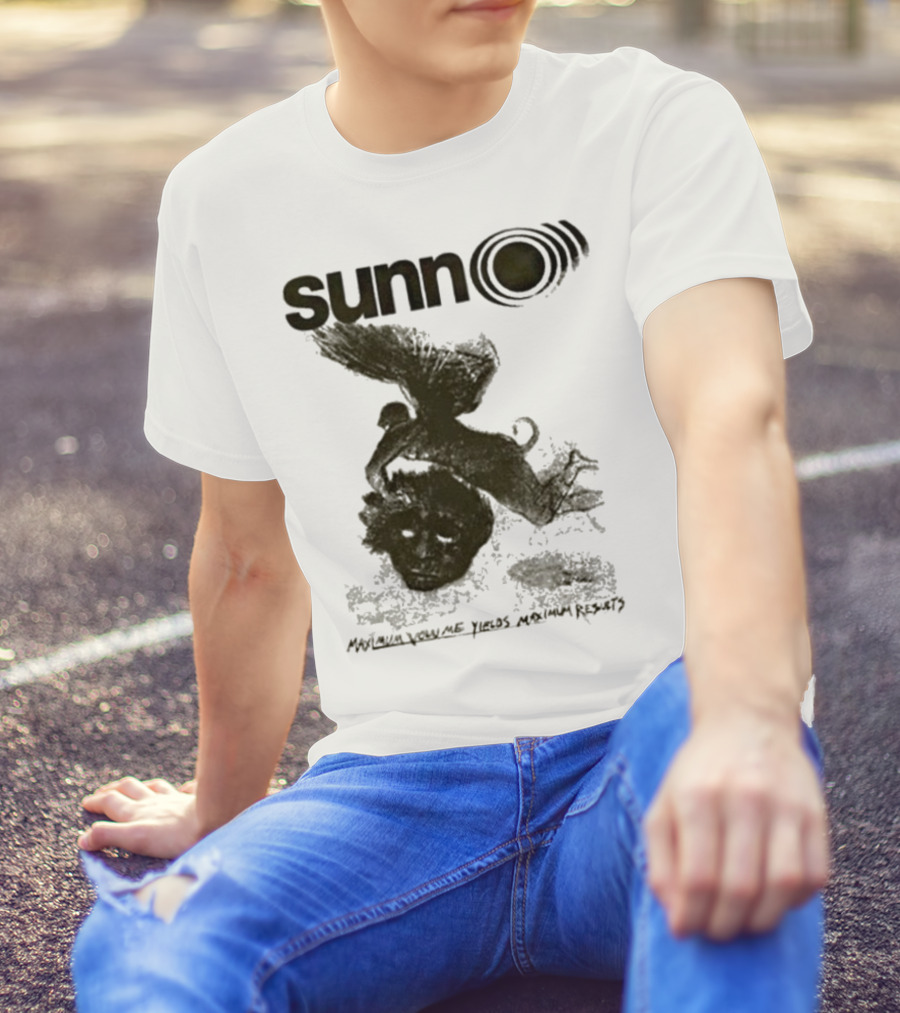 Sunn O))) Maximum Volume Angel Head Tour 2012 2013 US Japan EU T-Shirt