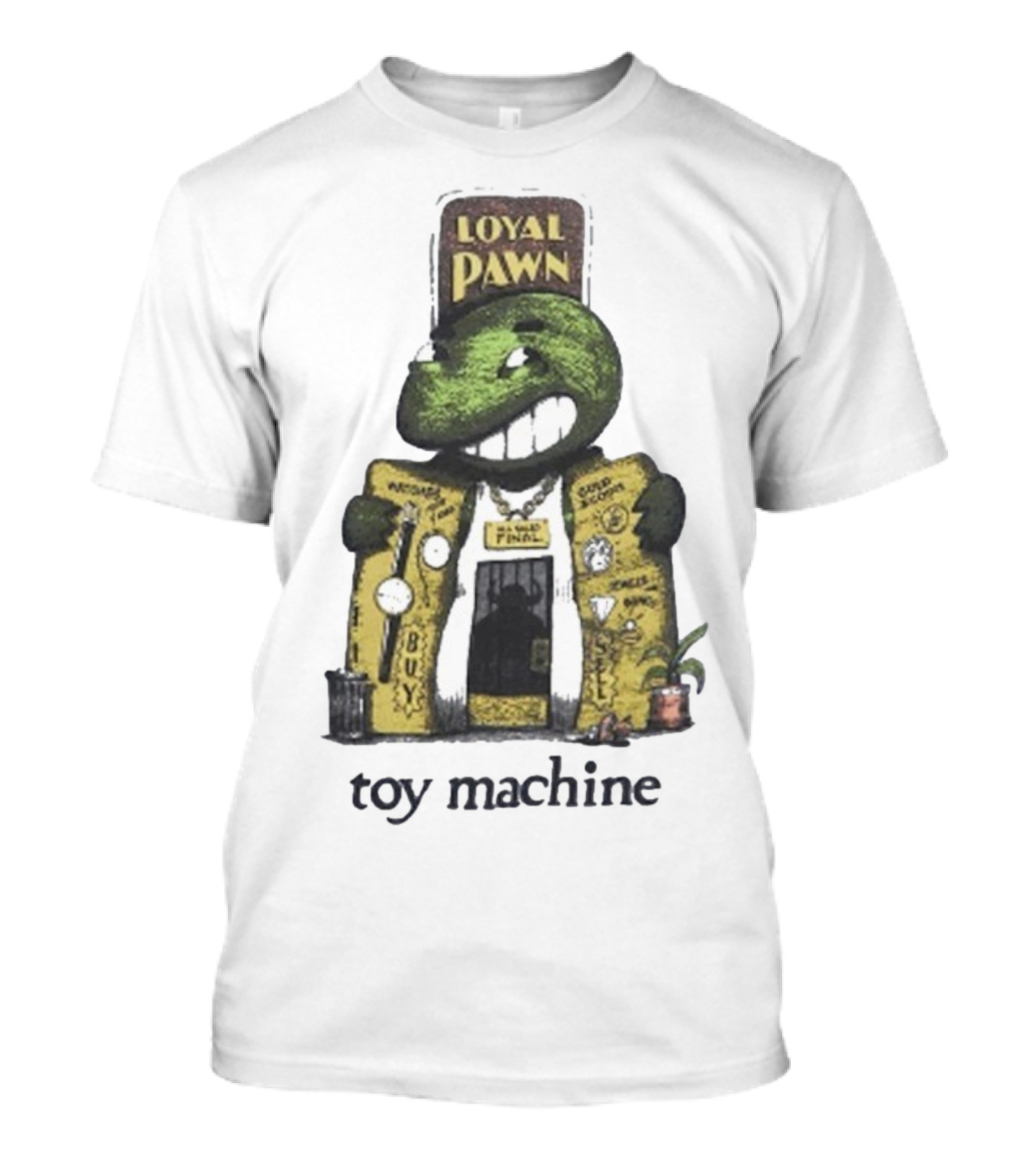 Toy Machine Loyal Pawn Frog With Open Jacket T-Shirt