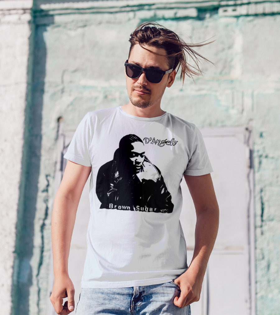 D’Angelo Brown Sugar 90s R&B 2000s Music Retro Style T-Shirt