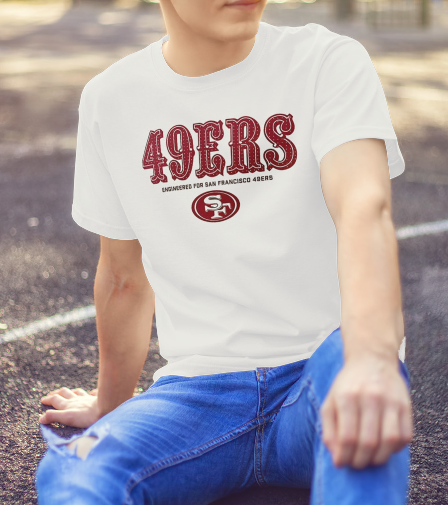 George Kittle Engineered For San Francisco 49ers 49ERS SF T-Shirt
