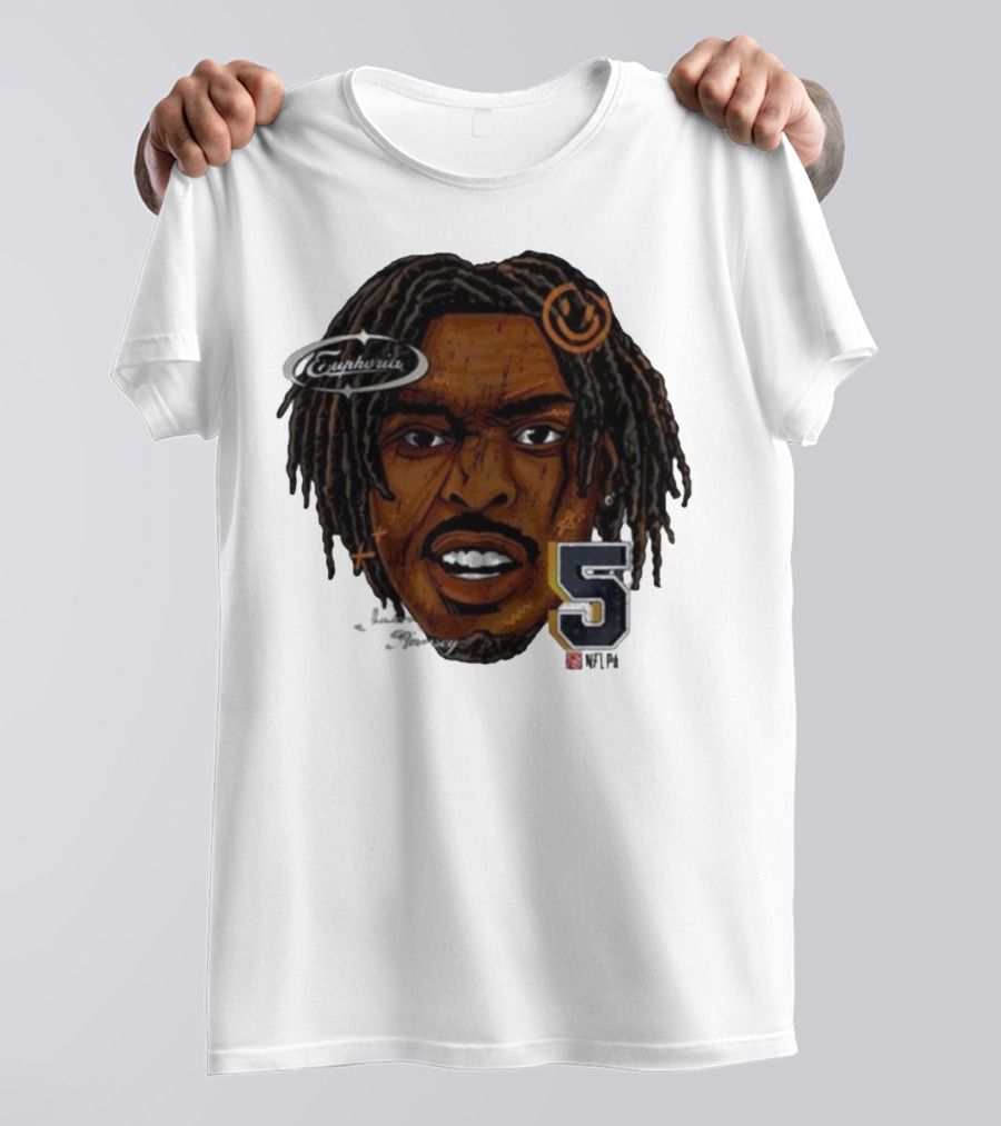 Jalen Ramsey Euphoria #5 Big Head Steelers T-Shirt