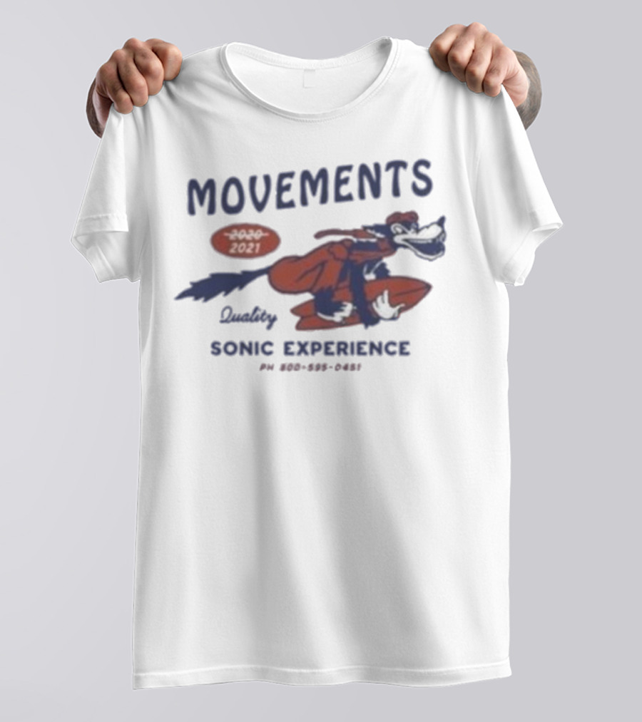 Movements 2020 2021 Woody Sonic Experience Wolf T-Shirt