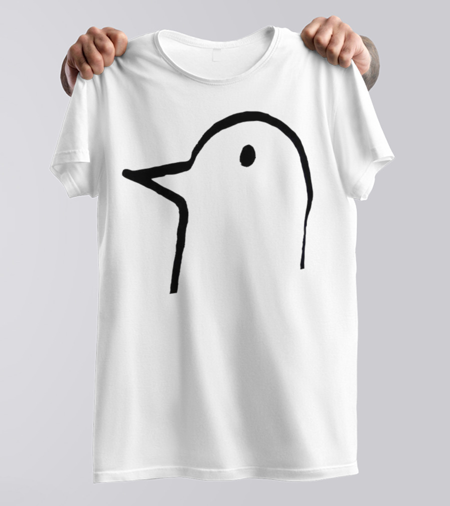 Oyasumi Punpun Iconic Bird Sketch Manga Symbol T-Shirt