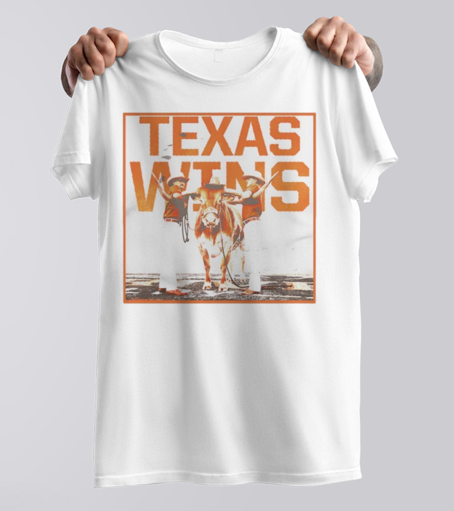 Texas Longhorns Victory Hook Em Spirit T-Shirt