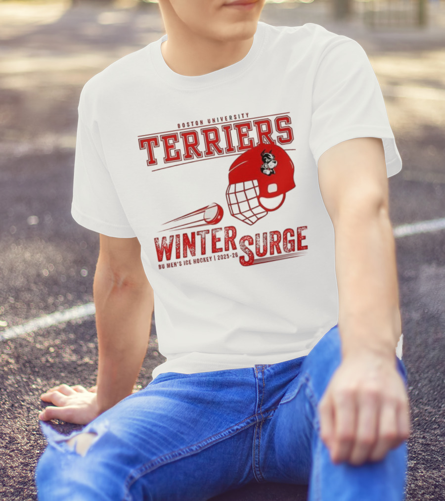 Boston Terriers Hockey Winter Surge 2009-2010 T-Shirt