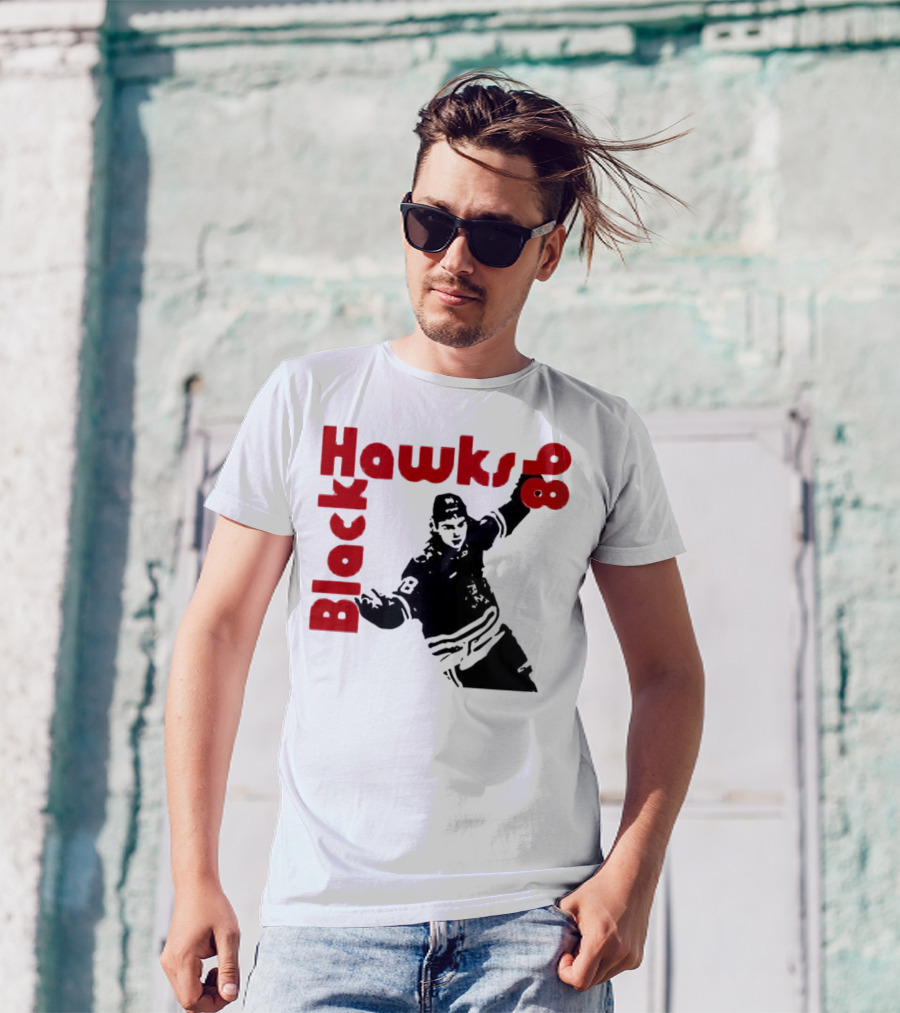 Chicago Blackhawks 98 NHL Hockey Player Celebration T-Shirt