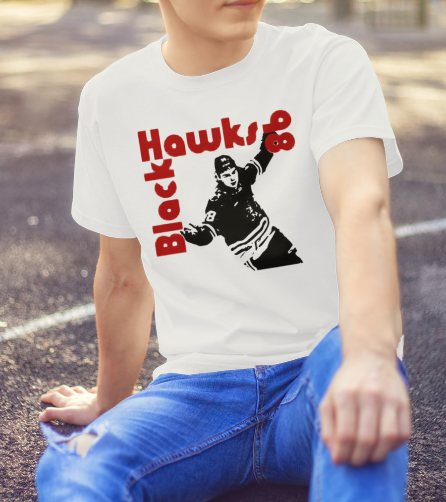 Chicago Blackhawks 98 NHL Hockey Player Celebration T-Shirt