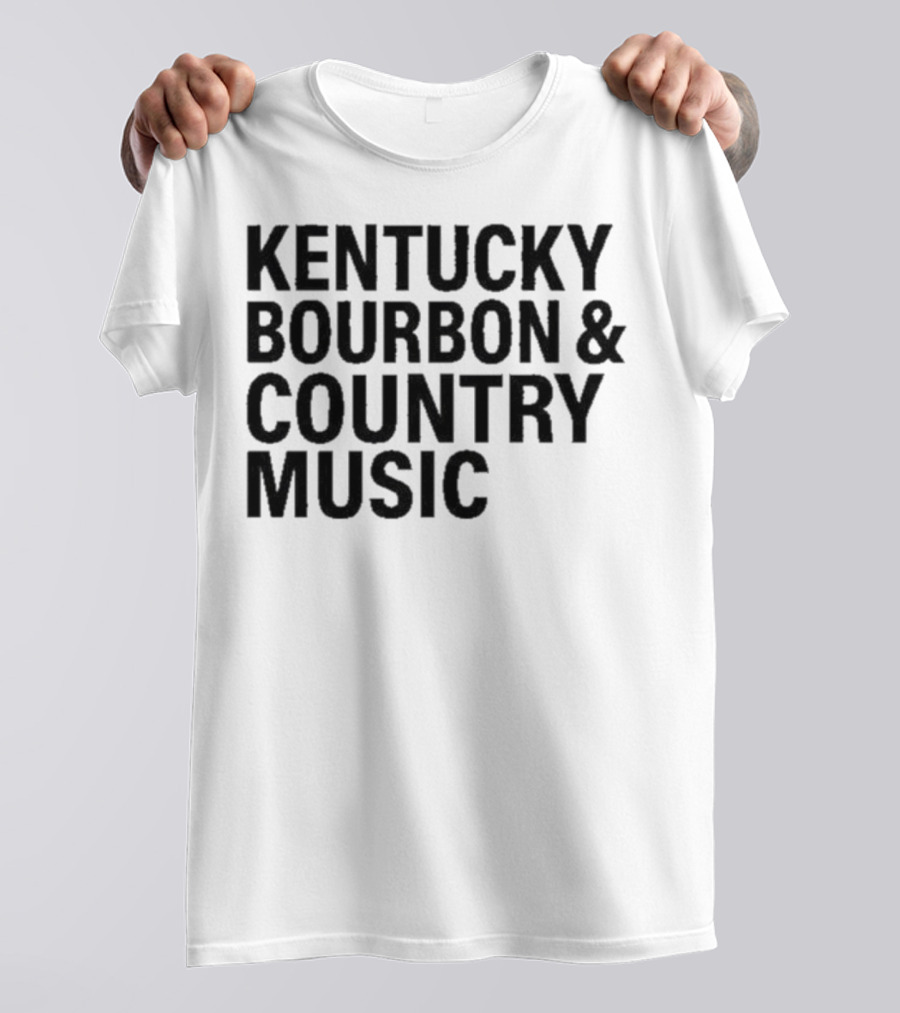 Kentucky Bourbon And Country Music Lover Essentials T-Shirt