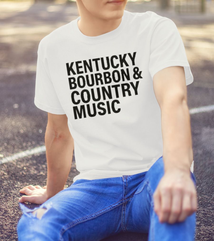 Kentucky Bourbon And Country Music Lover Essentials T-Shirt