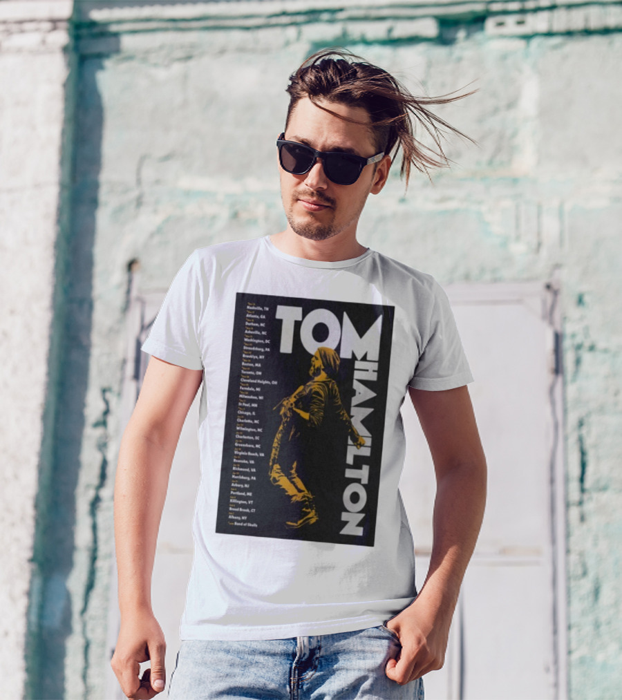 Tom Hamilton Jr Tour 2025 Nashville Atlanta Chicago Brooklyn Dates T-Shirt