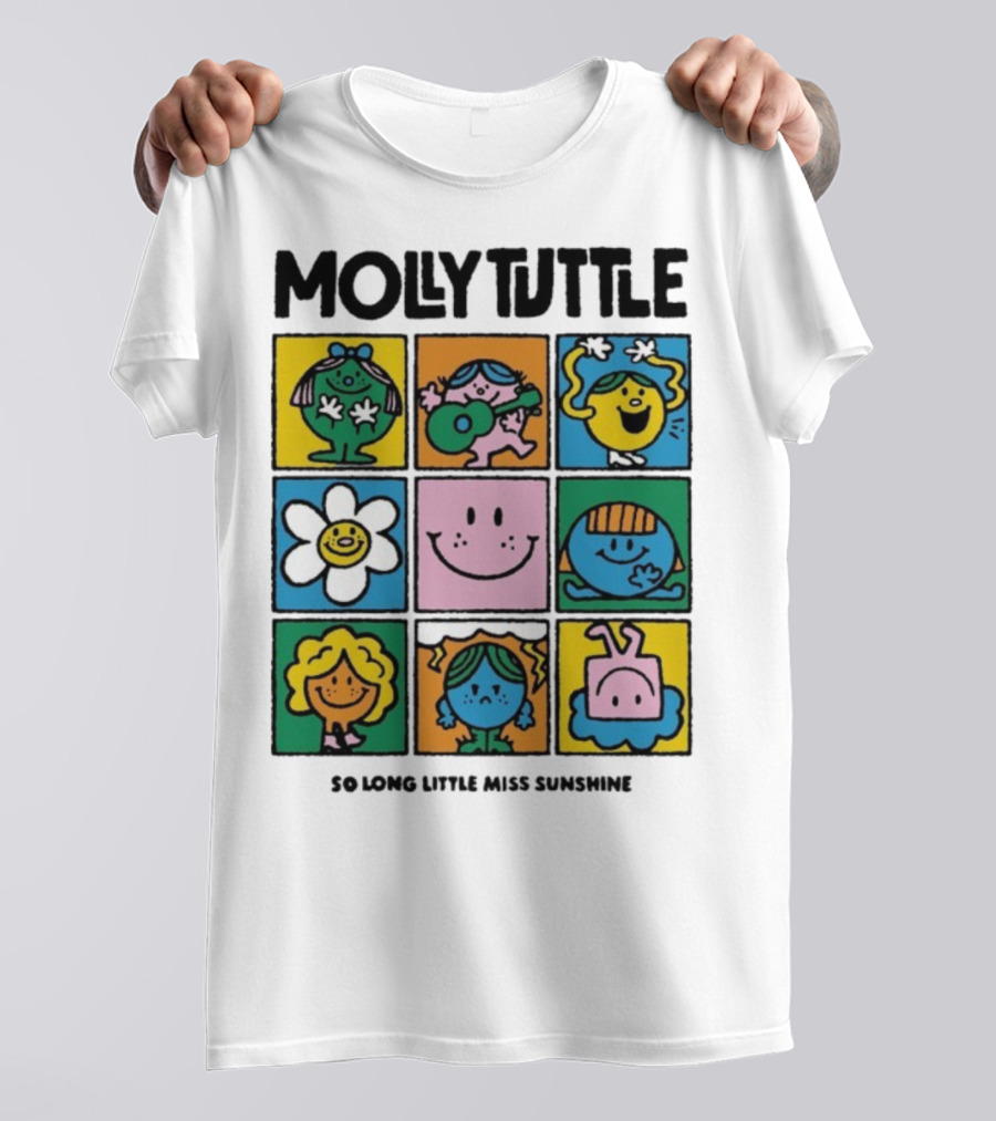 Molly Tuttle So Long Little Miss Sunshine Characters Iconic Pop Art Style T-Shirt