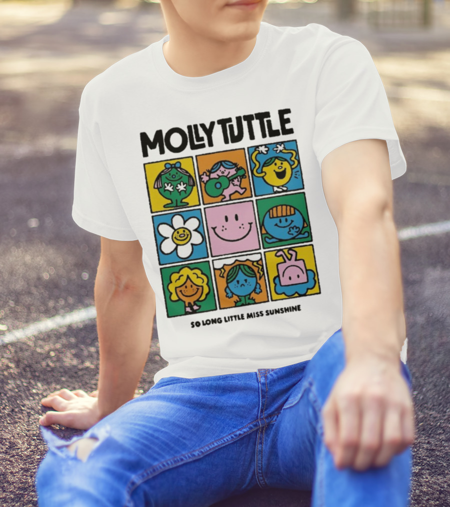 Molly Tuttle So Long Little Miss Sunshine Characters Iconic Pop Art Style T-Shirt