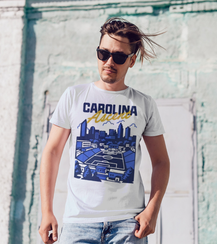 Carolina Ascent Skyline Stadium View T-Shirt
