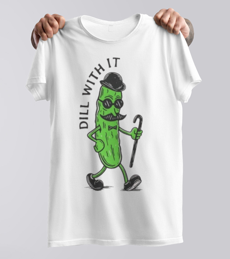 Dill With It Pickle Gentleman's Swagger T-Shirt