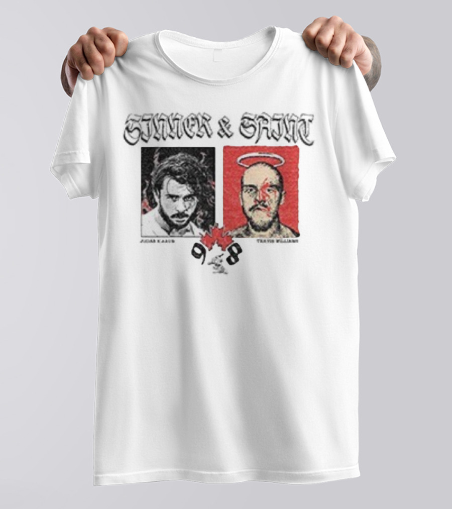 Sinner Saint Judas Icarus Travis Williams Canadian Wrestling Portraits T-Shirt