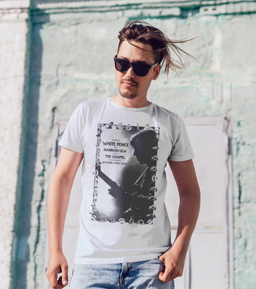 White Fence And Hannah Lew Live At The Chapel San Francisco October 24th 2025 T-Shirt