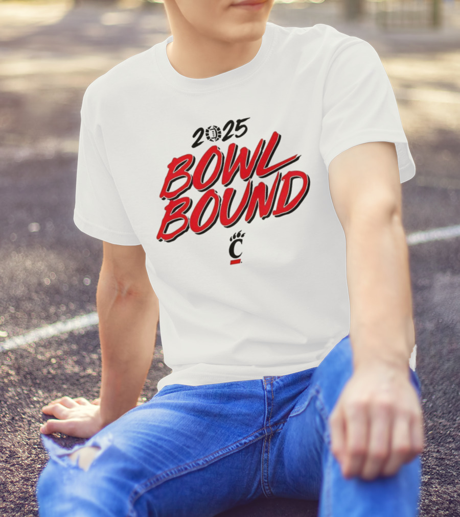 Cincinnati Bearcats 2025 Bowl Bound T-Shirt