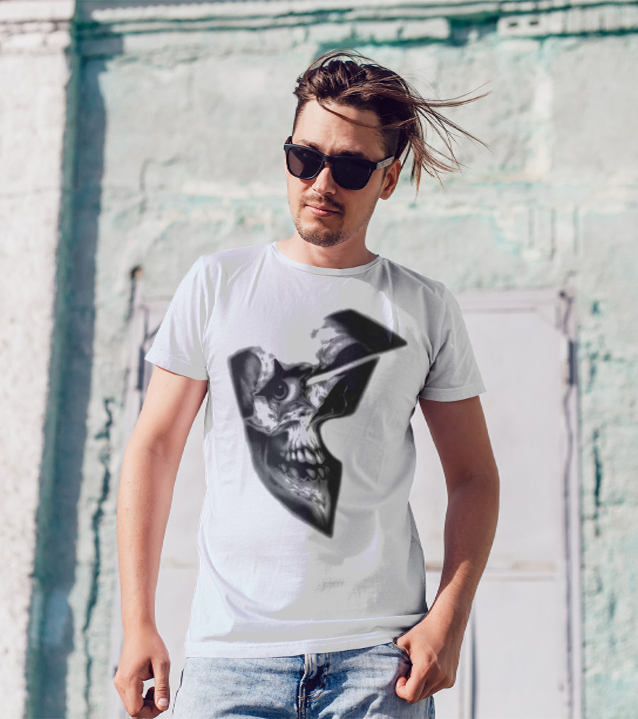 Famous Stars And Straps Skull Boh Iconic Symbol T-Shirt