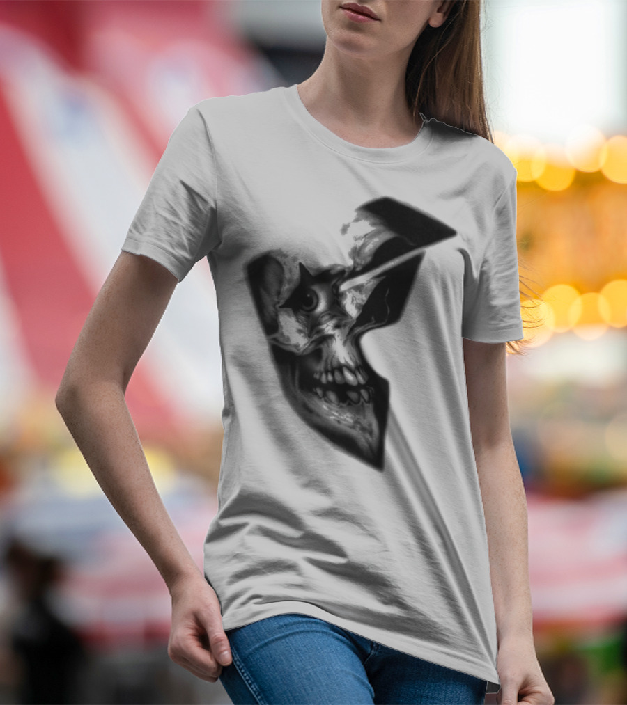 Famous Stars And Straps Skull Boh Iconic Symbol T-Shirt