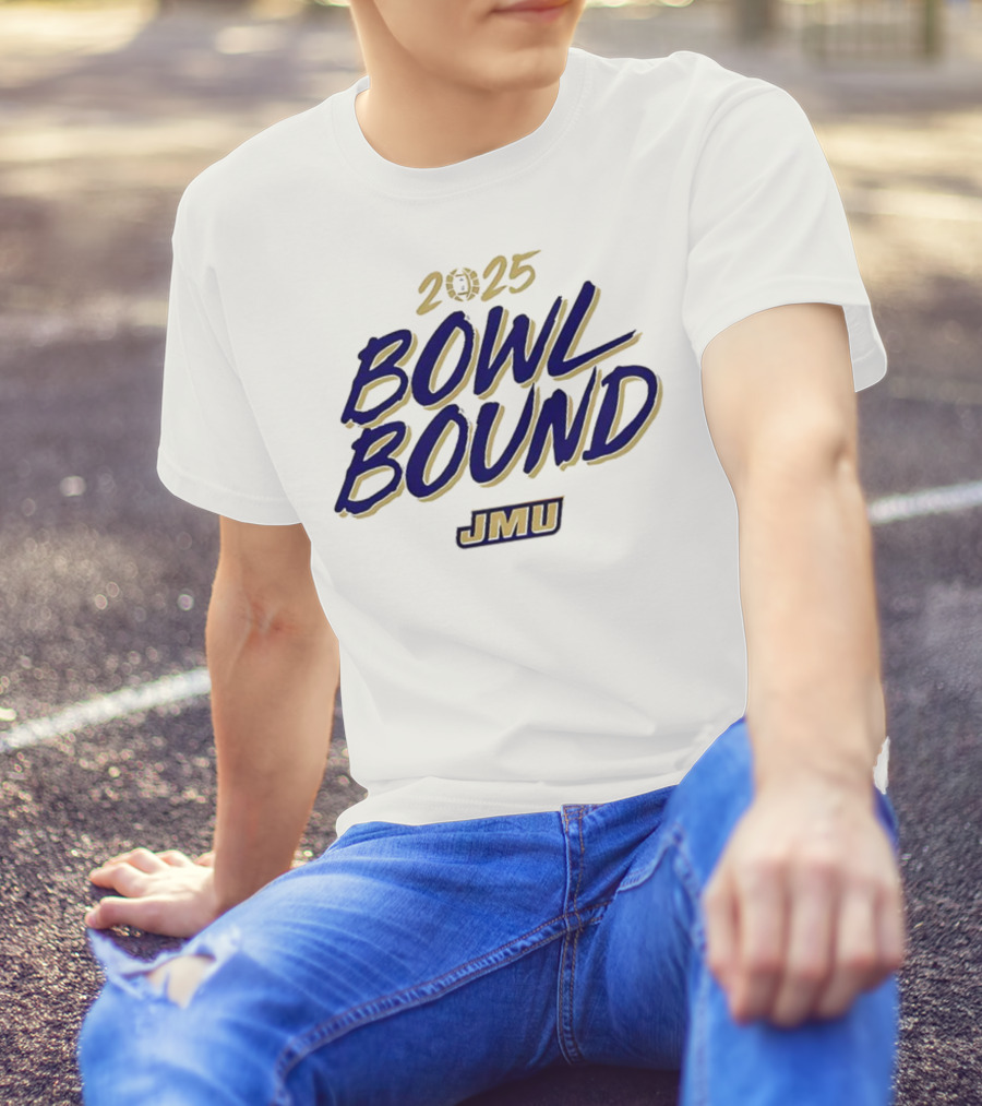 2025 Bowl Bound JMU James Madison Dukes T-Shirt