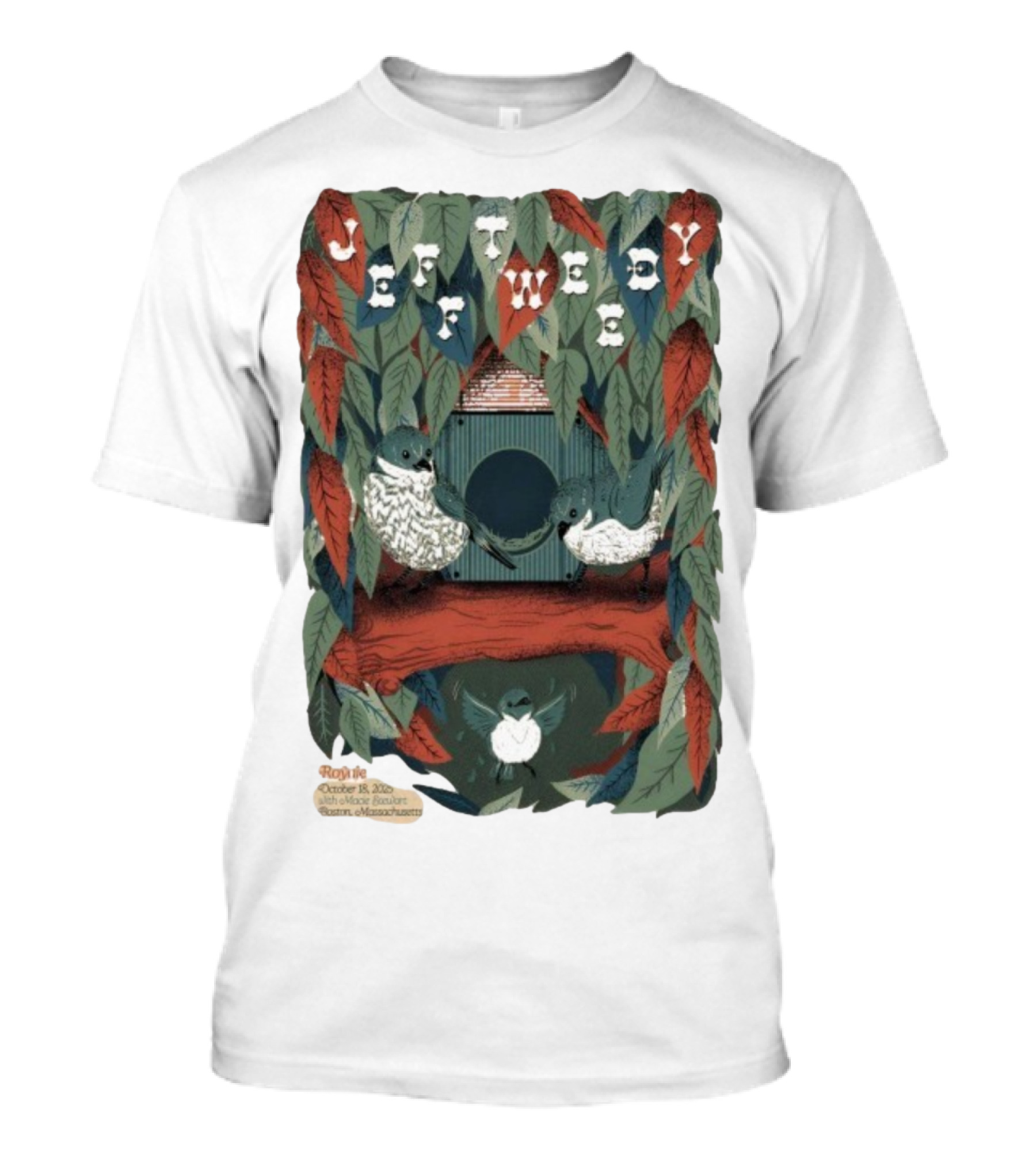 Jeff Tweedy October 18 2025 Royale Boston Massachusetts Concert Event T-Shirt