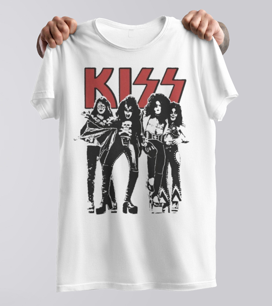 Kiss Band You Wanted The Best 1973-2023 Anniversary Classic Members T-Shirt