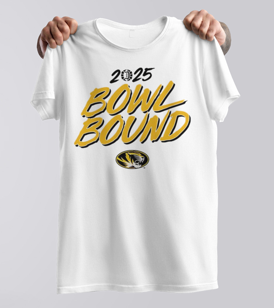 Missouri Tigers 2025 Bowl Bound T-Shirt
