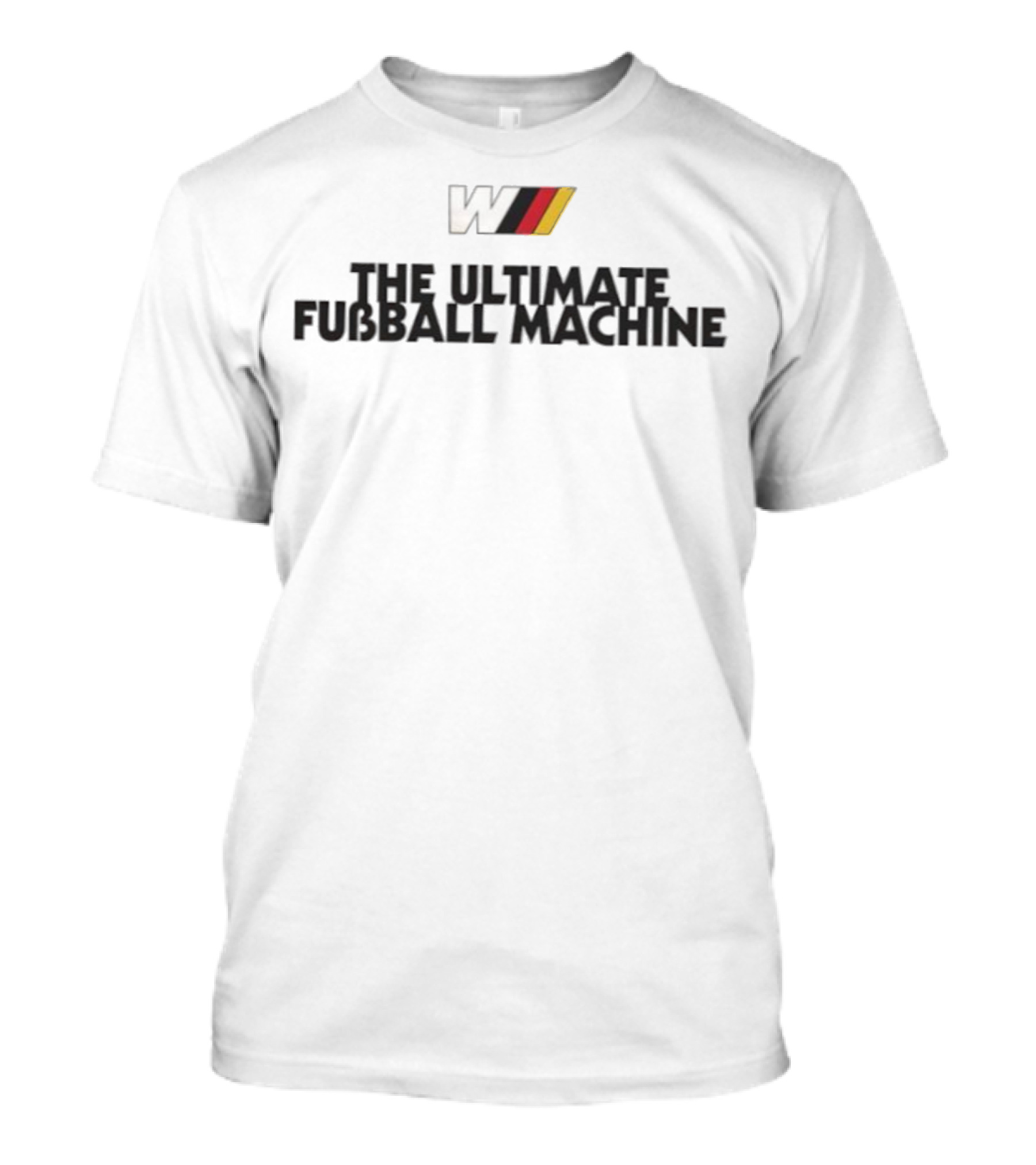 Ultimate Fußball Machine W Logo Germany Colors T-Shirt