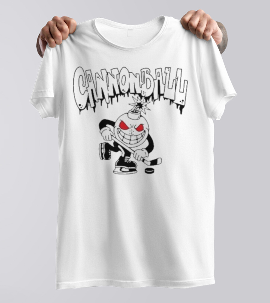 Youngblood Cannonball Hockey Bomb Character T-Shirt