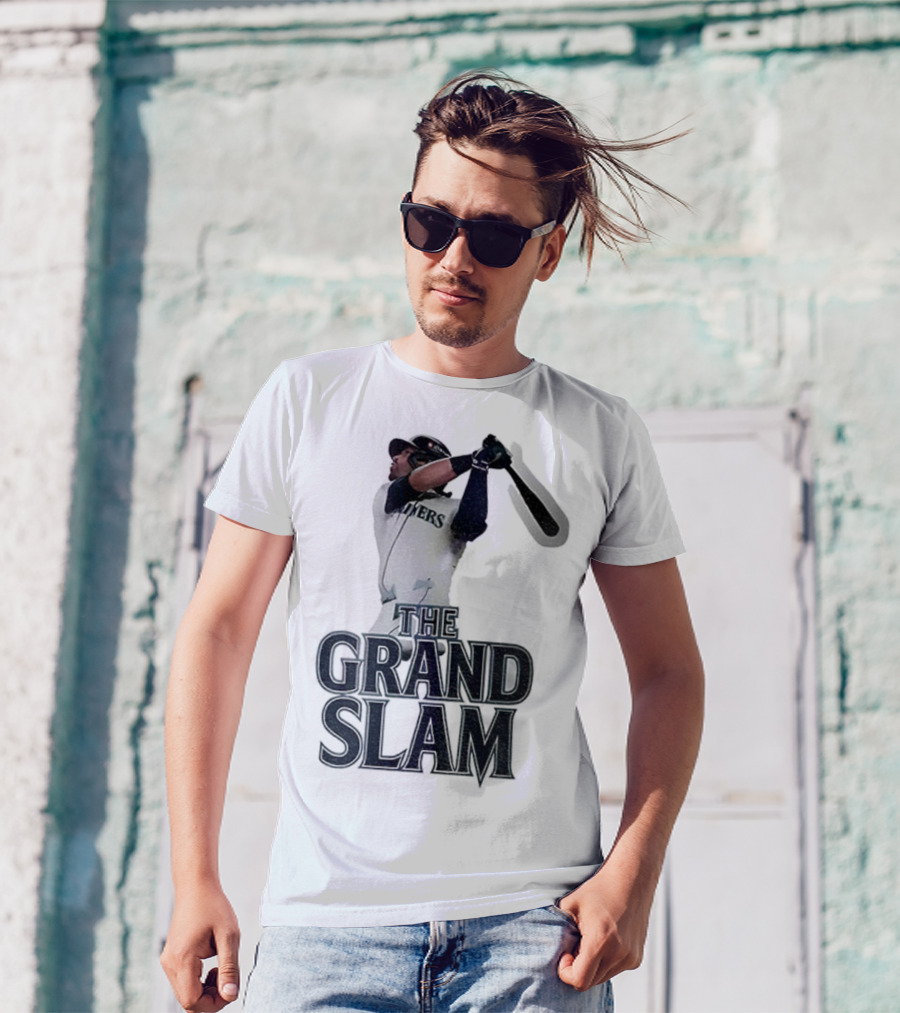 Eugenio Suárez Seattle Mariners The Grand Slam MLB Baseball T-Shirt