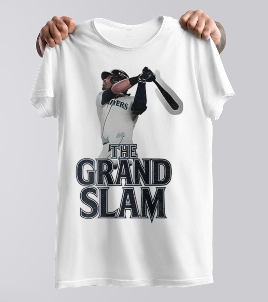 Eugenio Suárez Seattle Mariners The Grand Slam MLB Baseball T-Shirt