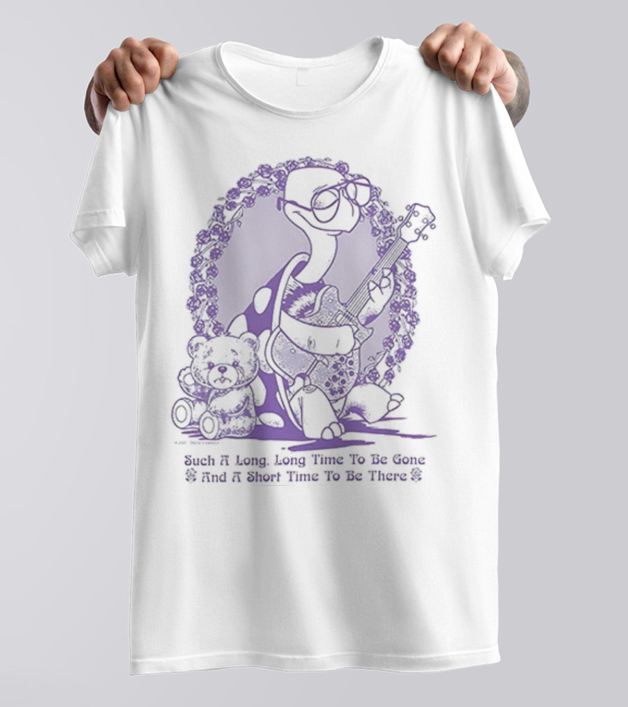 Grateful Dead Bear And Turtle Such A Long Long Time To Be Gone To Get Back Home T-Shirt