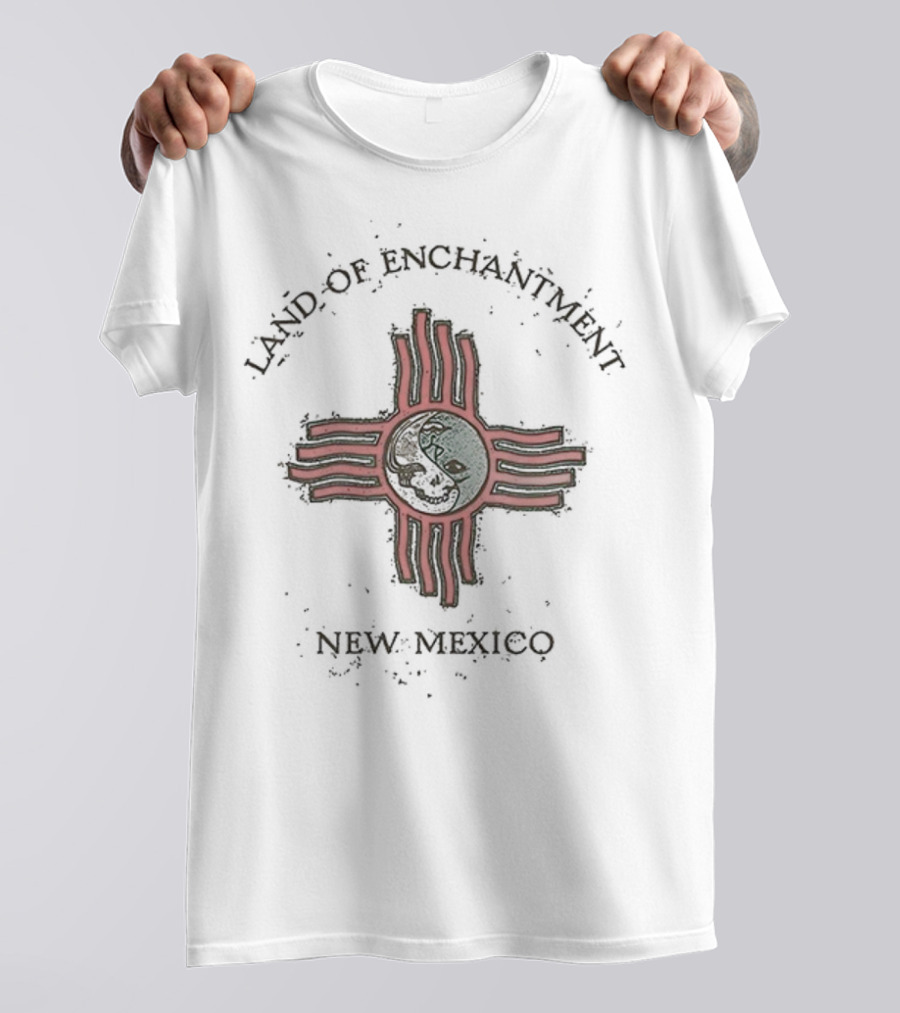 Grateful Dead Land Of Enchantment New Mexico United States Of Dead Zia Symbol T-Shirt