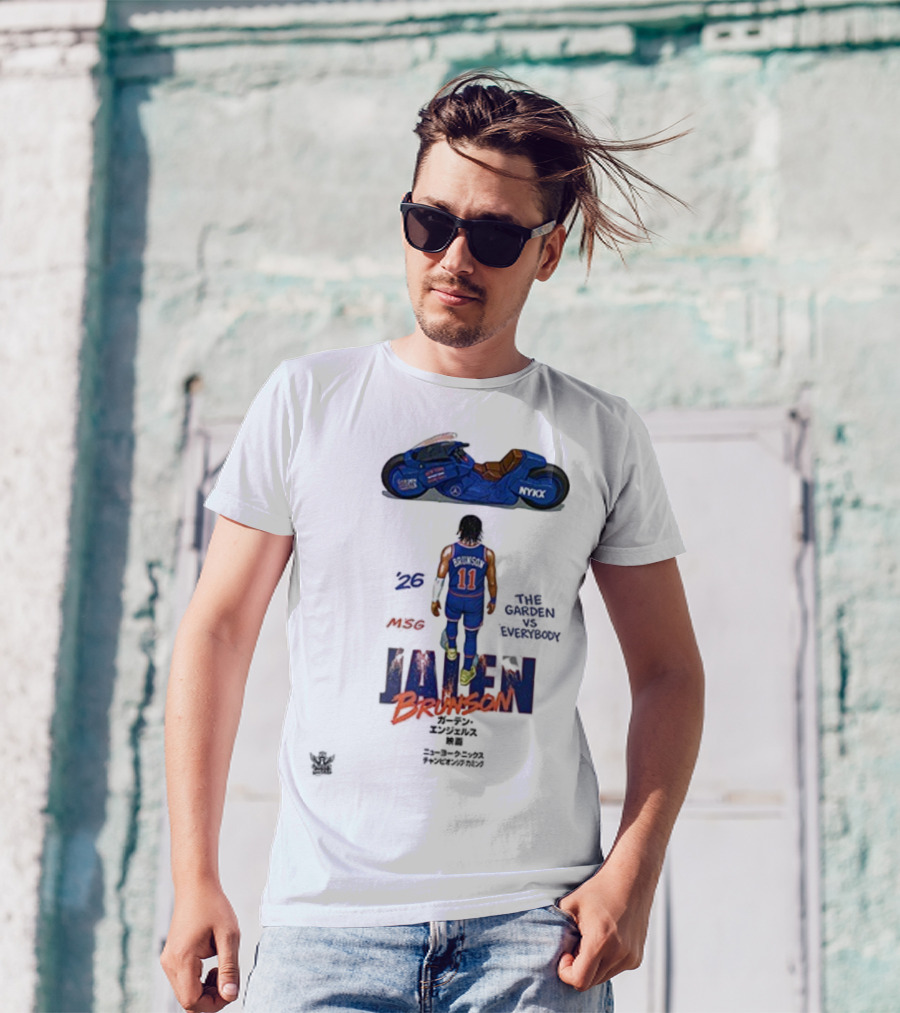 New York Knicks Jalen Brunson NYKX The Garden Vs Everybody T-Shirt
