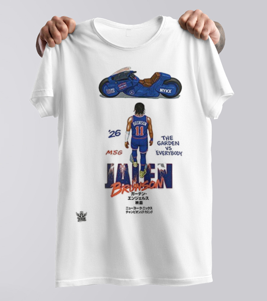 New York Knicks Jalen Brunson NYKX The Garden Vs Everybody T-Shirt
