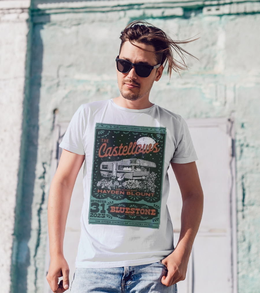 The Castellows Homecoming Tour Hayden Blount Bluestone Columbus October 31 2025 T-Shirt