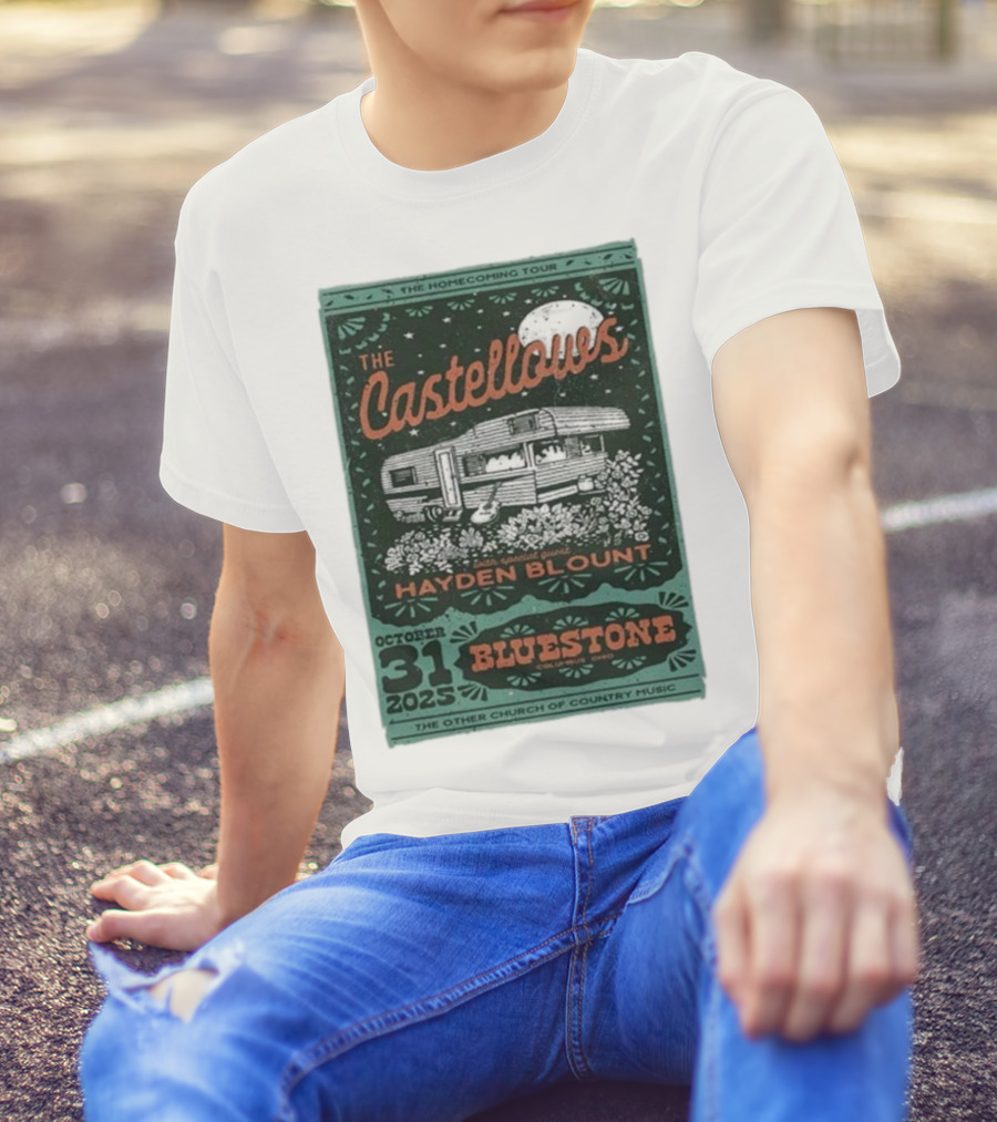 The Castellows Homecoming Tour Hayden Blount Bluestone Columbus October 31 2025 T-Shirt