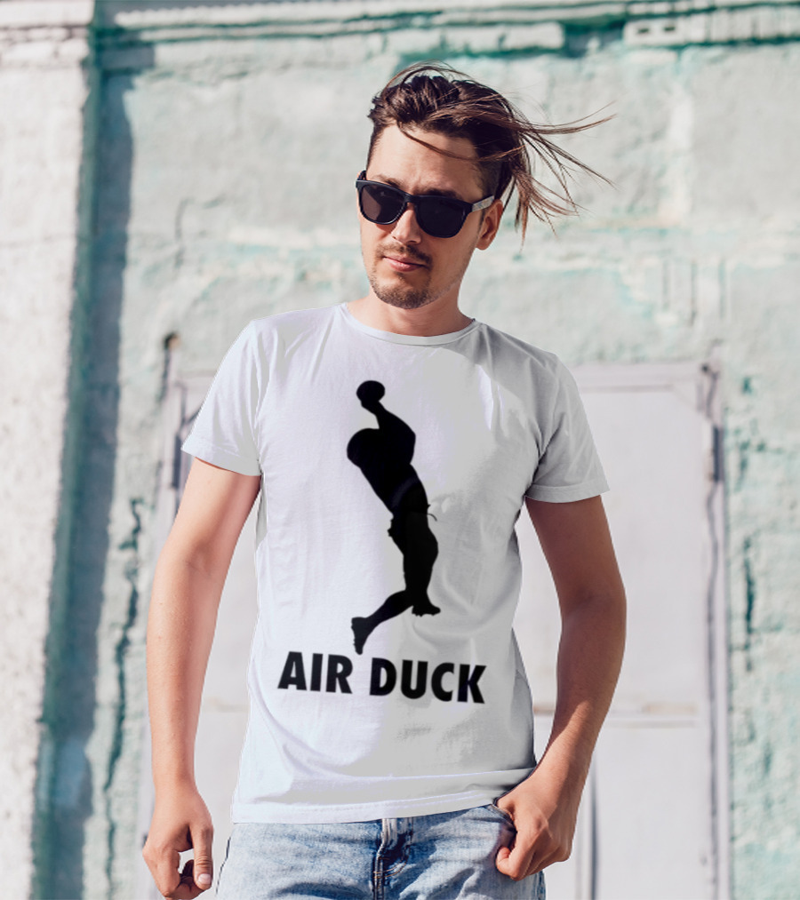 Air Duck Dunk Silhouette Jordan Parody T-Shirt
