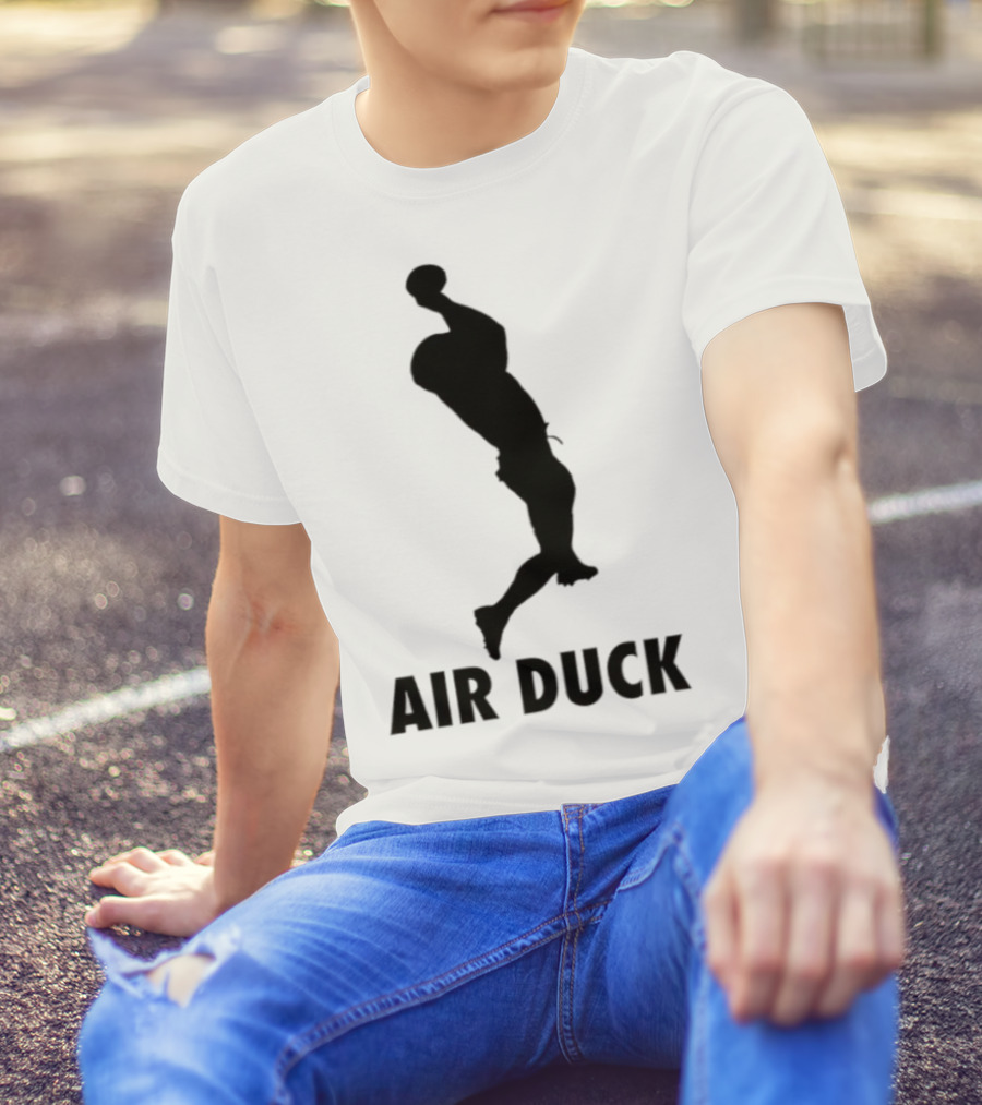 Air Duck Dunk Silhouette Jordan Parody T-Shirt