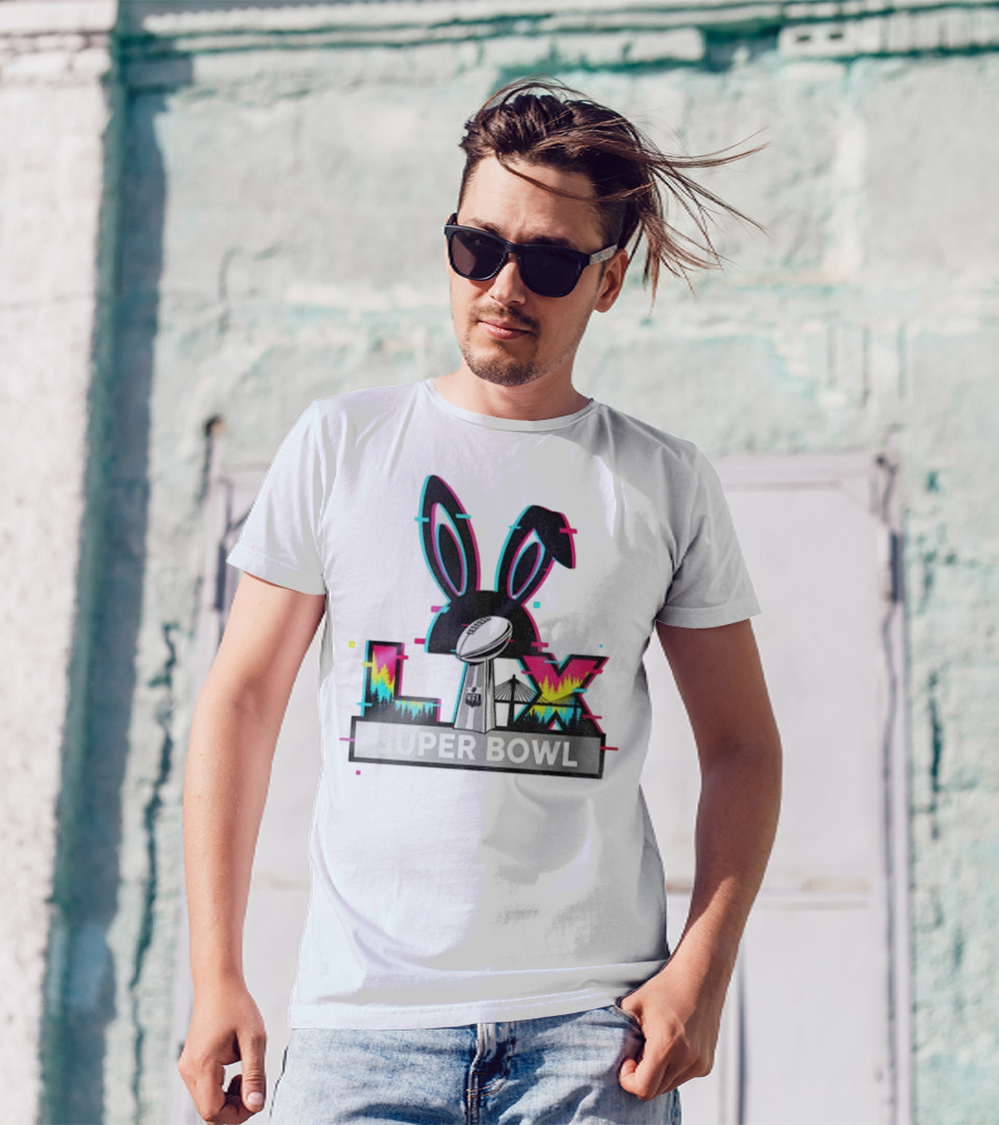 Bad Bunny LVI Super Bowl NFL Halftime Show LAX Stadium T-Shirt