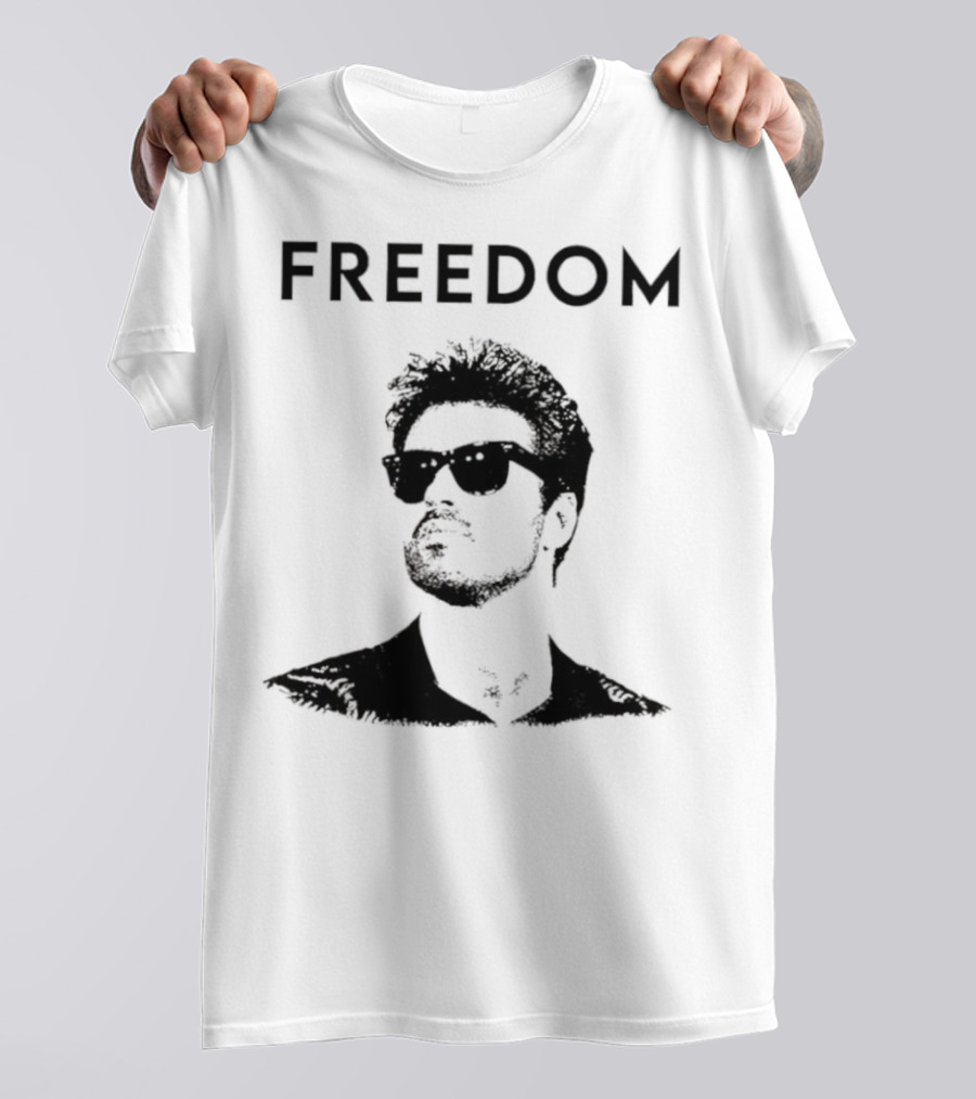 George Michael Freedom Retro Tribute T-Shirt