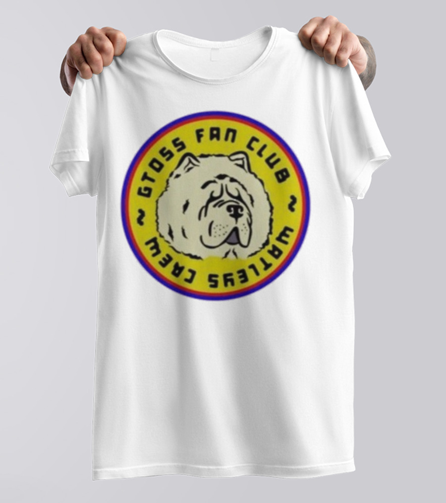 GToss Fan Club Watleys Crew Dog Emblem T-Shirt
