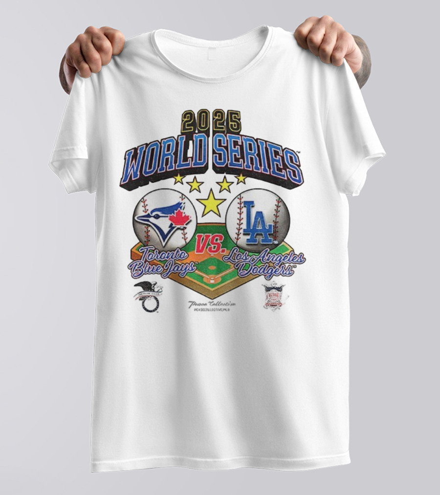2025 World Series Toronto Blue Jays Vs Los Angeles Dodgers T-Shirt