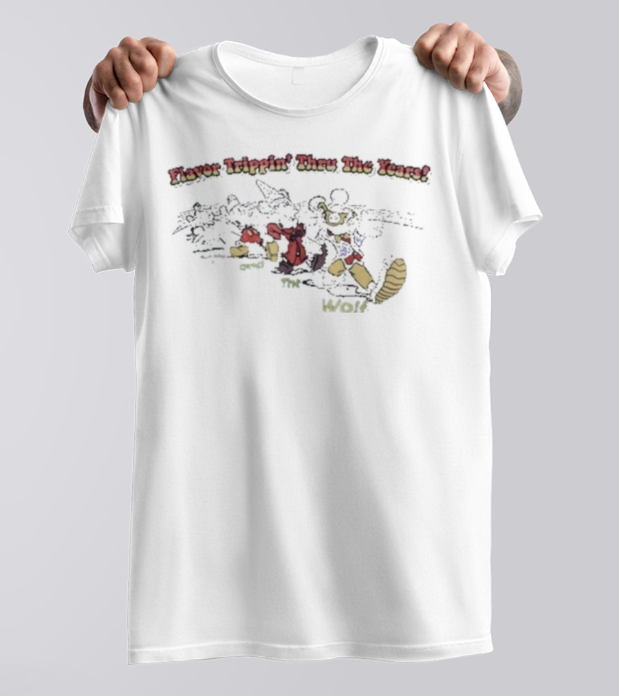 Flavor Trippin’ Thru The Years Turkey And The Wolf Mickey Mouse Disney T-Shirt