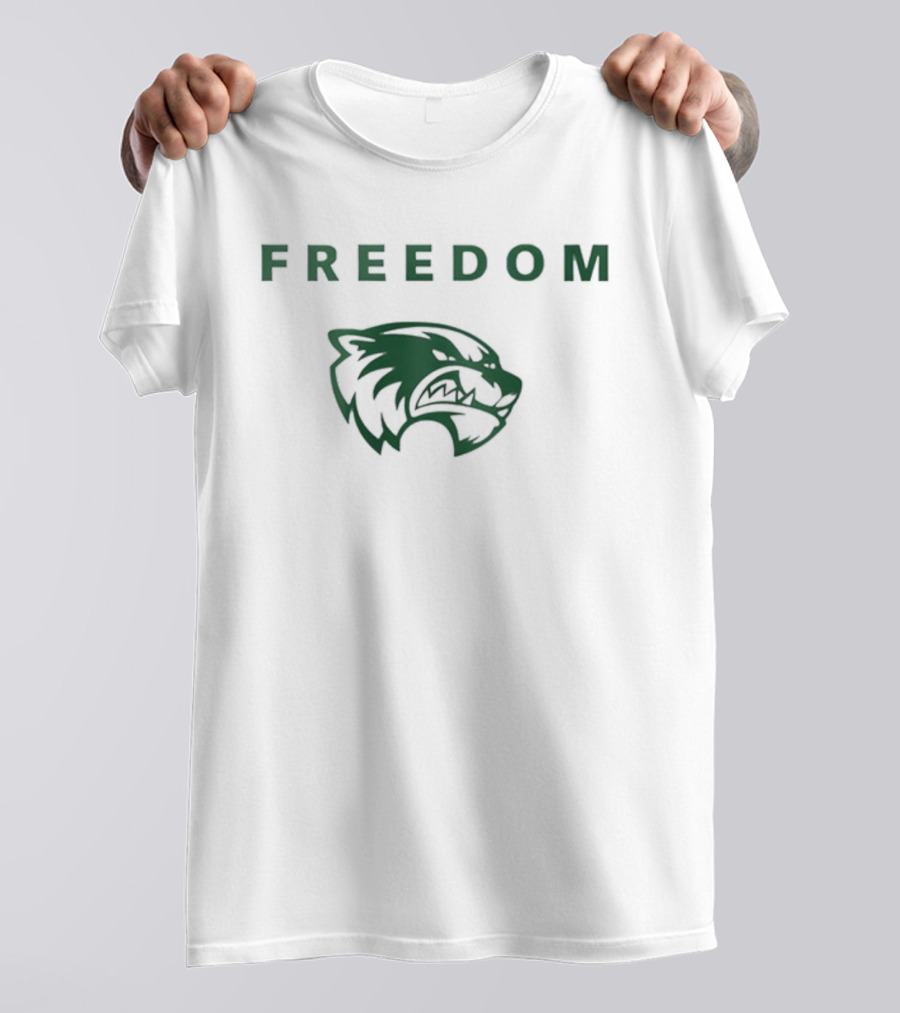 Utah Valley Freedom Wolverine Logo T-Shirt